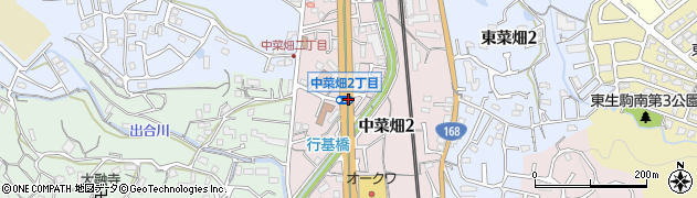 中菜畑２周辺の地図