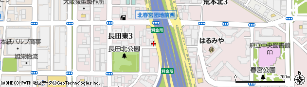 尼崎信用金庫長田東支店周辺の地図