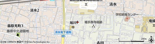 岡山県岡山市中区赤田100周辺の地図