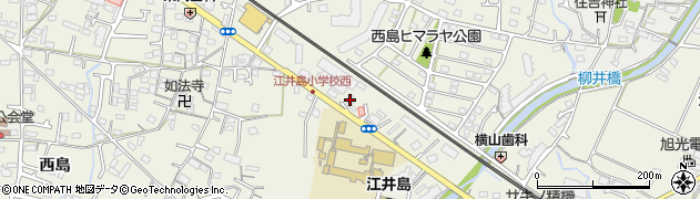 兵庫県明石市大久保町西島305周辺の地図
