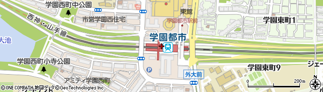 ホームドライ　学園都市店周辺の地図