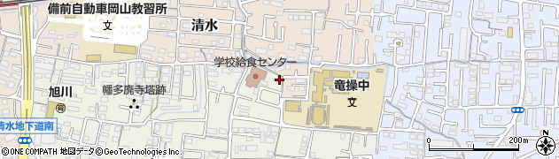 岡山県岡山市中区赤田152周辺の地図