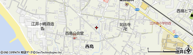 兵庫県明石市大久保町西島1037周辺の地図