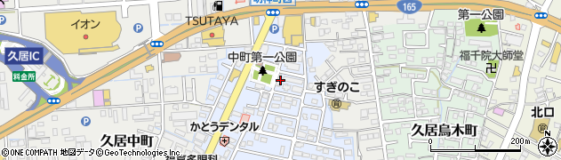 三重県津市久居射場町16周辺の地図