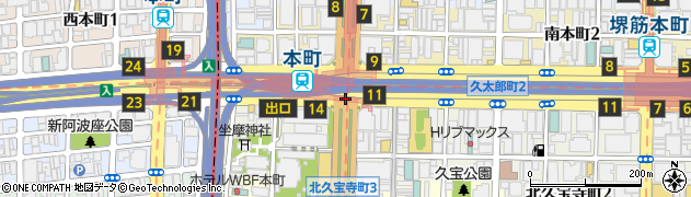 久太郎町３周辺の地図