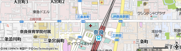 ホテル日航奈良周辺の地図