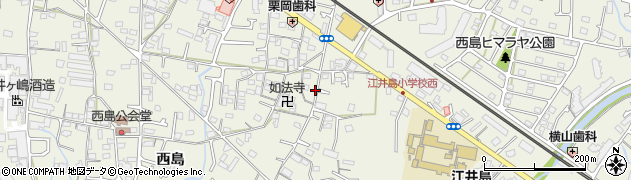 兵庫県明石市大久保町西島581周辺の地図