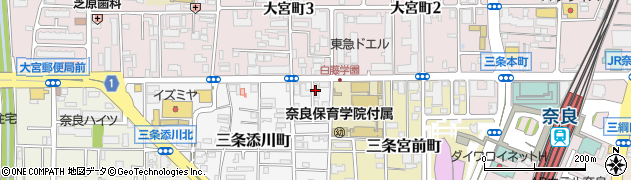 フルゴスペル奈良教会周辺の地図