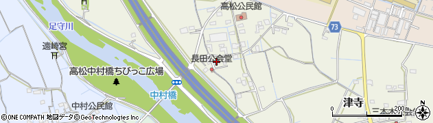 岡山県岡山市北区津寺126周辺の地図