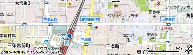 ダイコクドラッグ　ＪＲ奈良駅前薬店周辺の地図