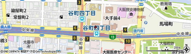 近畿運輸局　交通政策部交通企画課周辺の地図