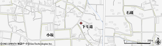 愛知県豊橋市細谷町（下モ道）周辺の地図
