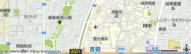 東大阪フォークリフト教習所周辺の地図
