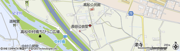 岡山県岡山市北区津寺121周辺の地図