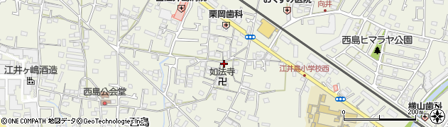 兵庫県明石市大久保町西島577周辺の地図
