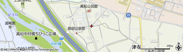 岡山県岡山市北区津寺116周辺の地図