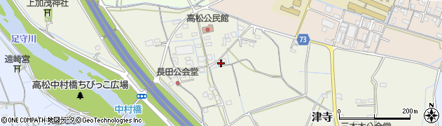 岡山県岡山市北区津寺113周辺の地図