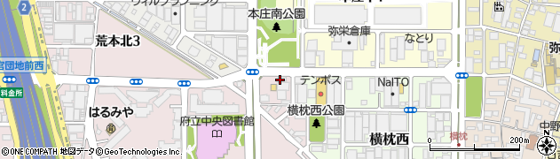 浜井産業株式会社　大阪支店周辺の地図