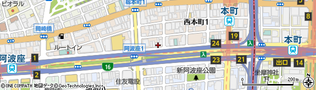 スリーライン株式会社　大阪支店周辺の地図