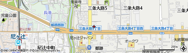賃貸のマサキ　尼ヶ辻店周辺の地図