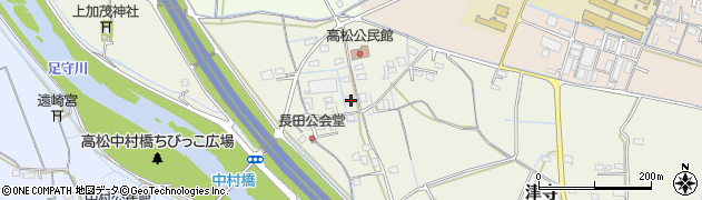 岡山県岡山市北区津寺122周辺の地図