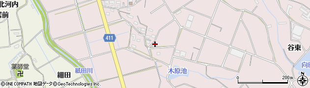 愛知県豊橋市老津町新居200周辺の地図