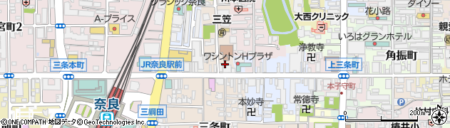 株式会社ファノバ　奈良営業所周辺の地図