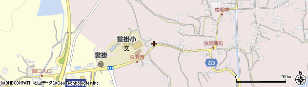 岡山県瀬戸内市邑久町虫明805周辺の地図