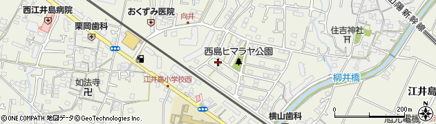 兵庫県明石市大久保町西島300周辺の地図