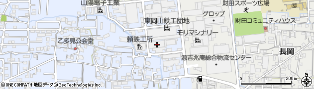 烏城徽章株式会社周辺の地図