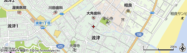 静岡県牧之原市波津788周辺の地図