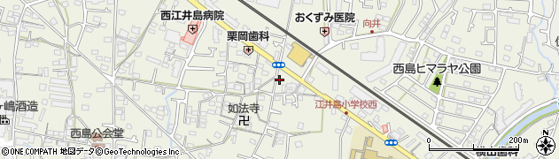 兵庫県明石市大久保町西島423周辺の地図