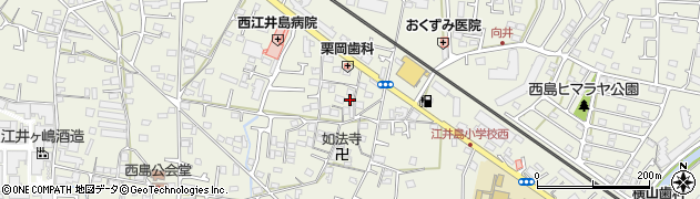 兵庫県明石市大久保町西島617周辺の地図