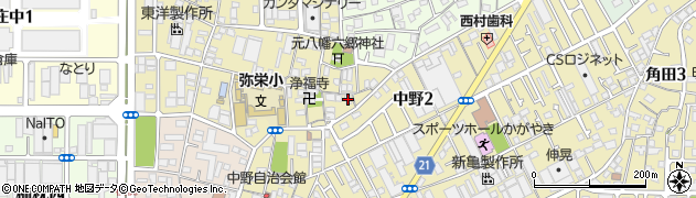 アレグリア東大阪周辺の地図