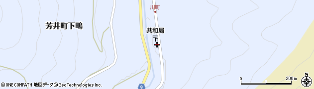 岡山県井原市芳井町下鴫3080周辺の地図