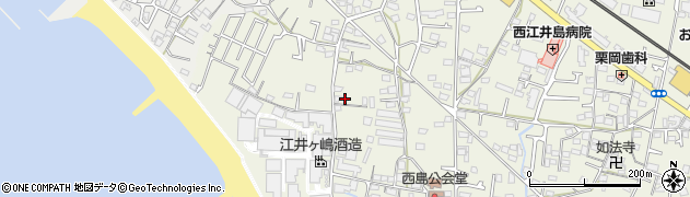 兵庫県明石市大久保町西島941周辺の地図