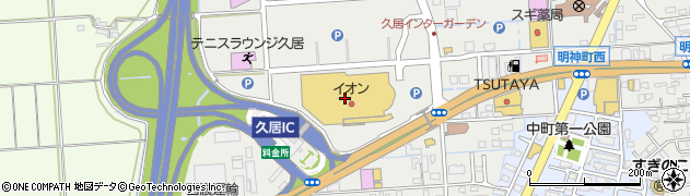１００円ショップセリア　イオン久居店周辺の地図