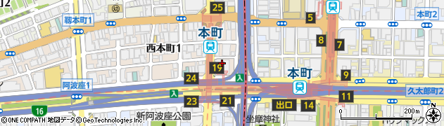 サンヨーホームズ株式会社大阪支店周辺の地図