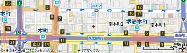 フラットシステムソリューションズ株式会社大阪支店周辺の地図
