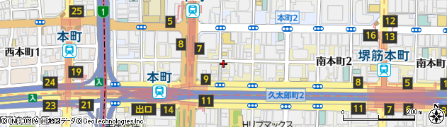 パン工房カワ 本町南店周辺の地図