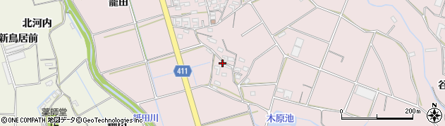 愛知県豊橋市老津町新居262周辺の地図