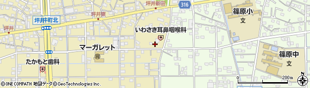ハロー薬局　坪井店周辺の地図