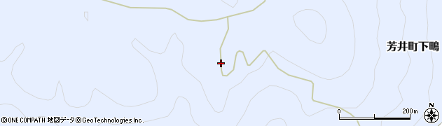 岡山県井原市芳井町下鴫935周辺の地図