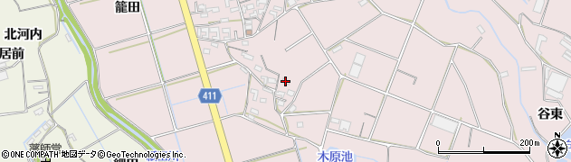 愛知県豊橋市老津町新居267周辺の地図