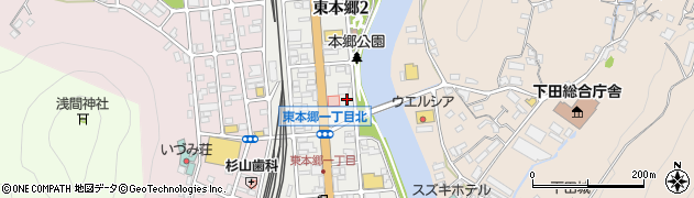 下田リゾート不動産周辺の地図