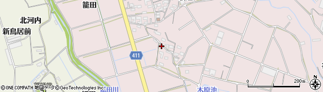 愛知県豊橋市老津町新居263周辺の地図