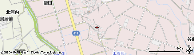 愛知県豊橋市老津町新居266周辺の地図