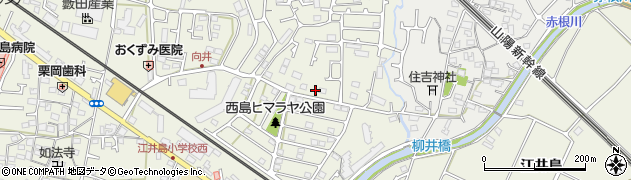 兵庫県明石市大久保町西島156周辺の地図