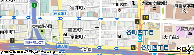 株式会社ウツヰ　大阪支店周辺の地図