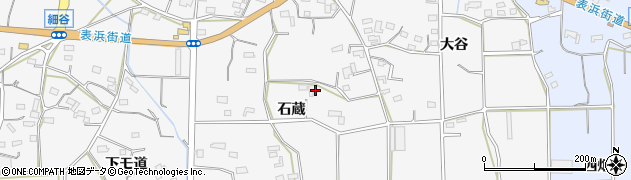 愛知県豊橋市細谷町（石蔵）周辺の地図